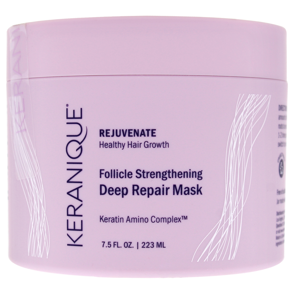 Follicle Strengthening Deep Repair Hair Mask by Keranique for Unisex - 7.5